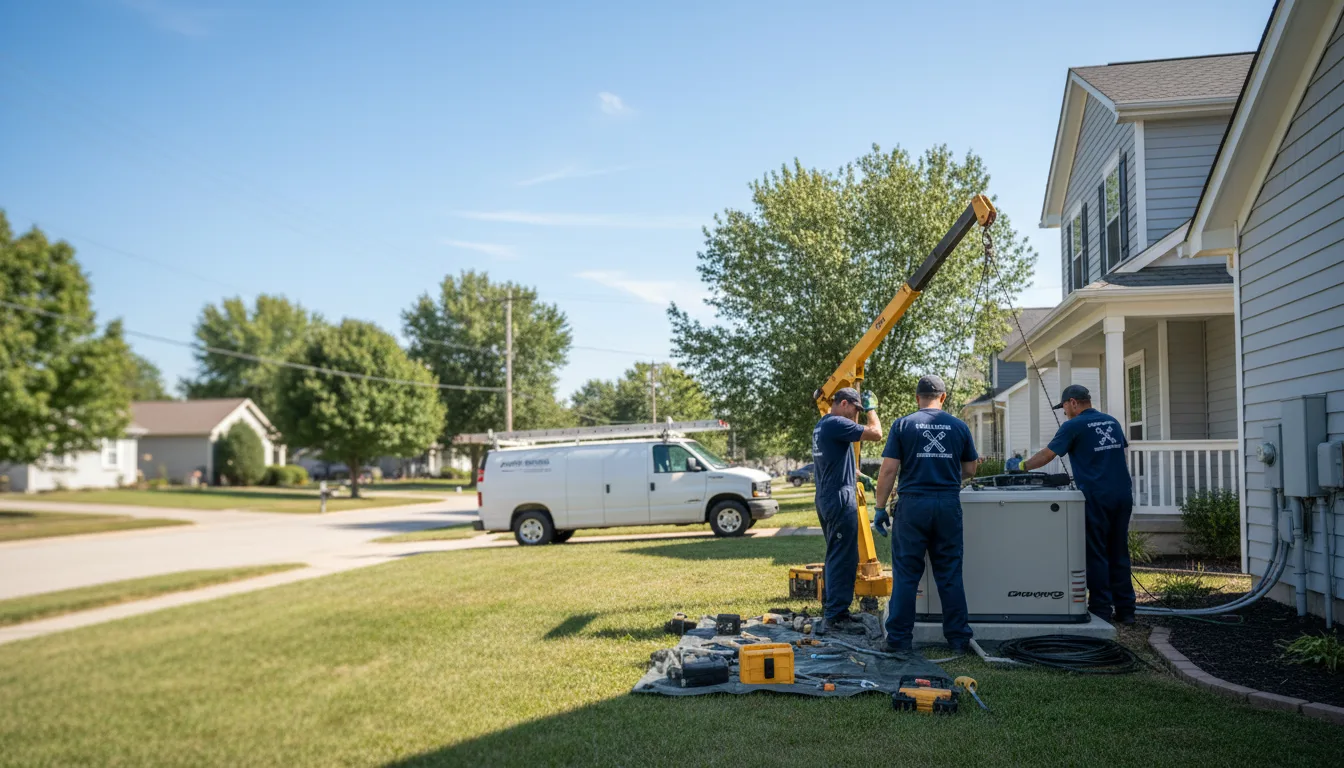 Generator Installation in Burnettsville, IN near me
